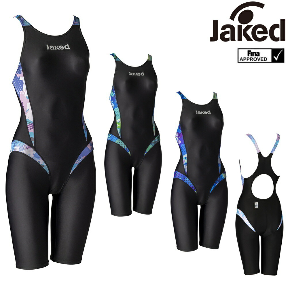 Jaked ジャケッド 競泳水着 レディース J-ELASTICO for MASTERS ジェイ・エラスティコ フォー マスターズ fina承認 WA承認モデル finaマーク あり 820735F