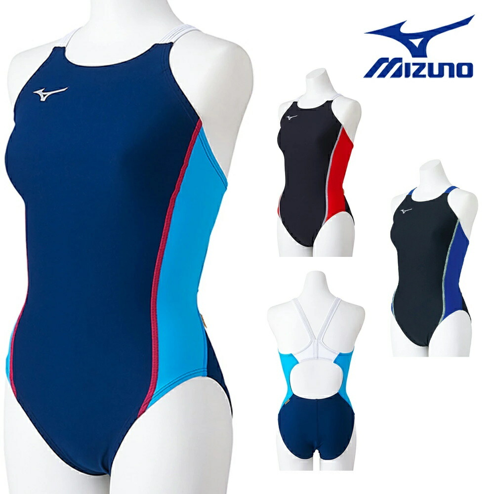 未使用　ミズノミディアムカット水着　未使用 MIZUNO（ミズノ）】ジュニア 競泳用 トレーニング水着 EXER