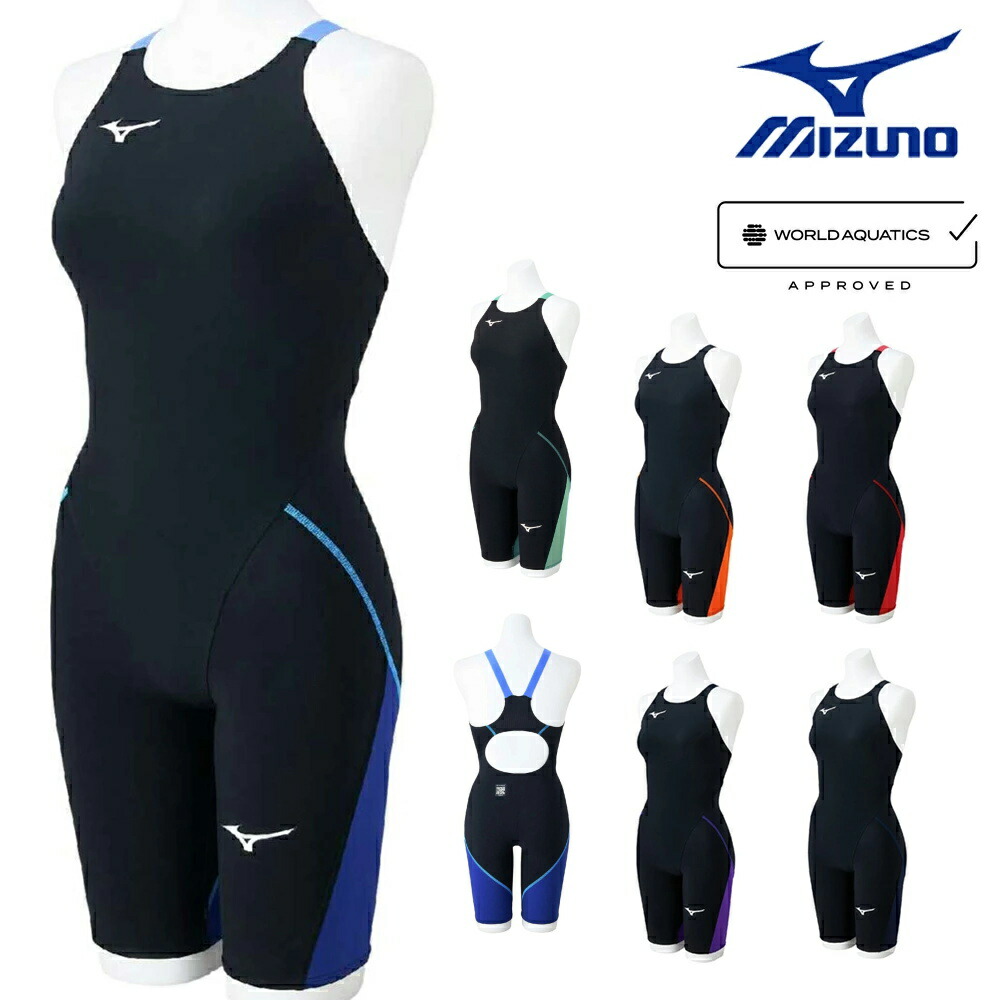 L 新品 最新モデル MIZUNO 競泳水着 STROKEONE お菓子の家 MIZUNO ミズノ（MIZUNO）（レディース）競泳水着 水泳 ハーフ