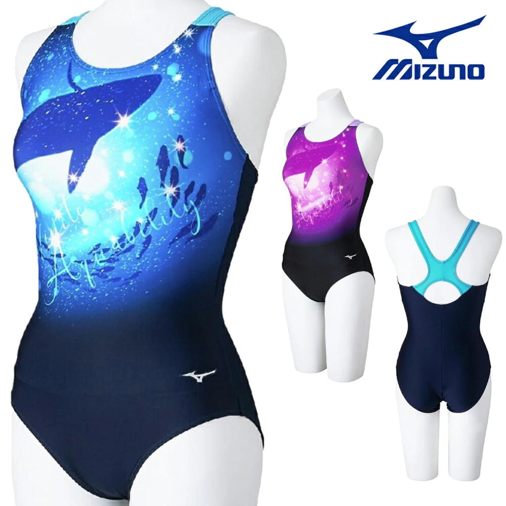 新品 MIZUNO 競泳水着 2024秋冬 ストロークワン パッド付 L MIZUNO ミズノ 競泳水着 レディース WA承認モデル ハーフスーツ
