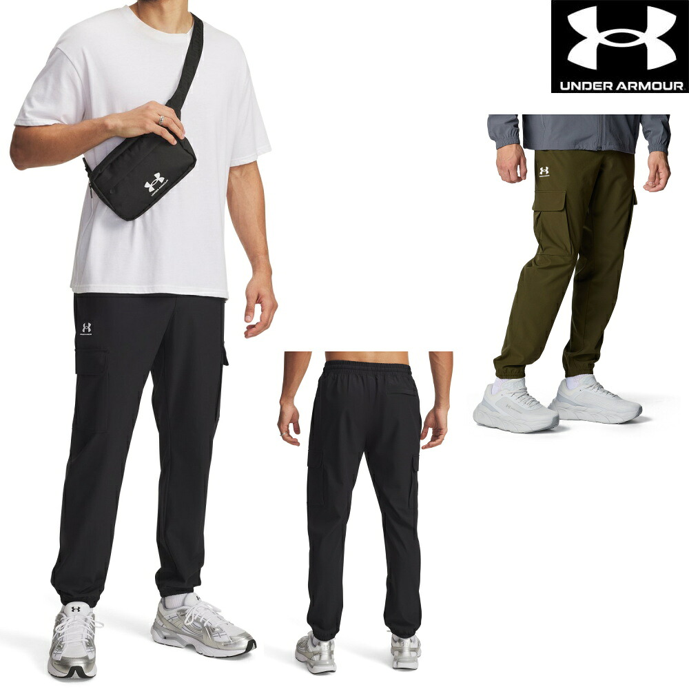 アンダーアーマー UNDER ARMOUR UAバイブウーブン カーゴパンツ メンズ スポーツアパレル トレーニング U1386558