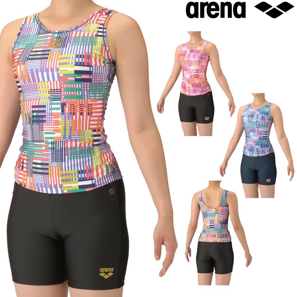 arena スポーツ用水着 Lサイズ dショッピング |【サイズ：M カラー：BKGD】ARENA アリーナ 競泳