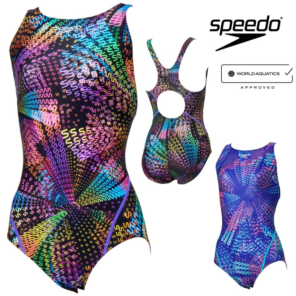 スピード SPEEDO 競泳水着 レディース WA承認モデル フレックスシグマニューコンフォカットスーツ FLEX Σν 2026年春夏モデル SCW02608F fina マーク あり