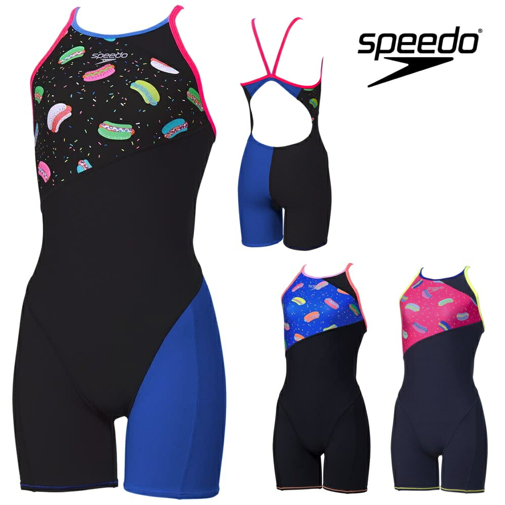 スピード SPEEDO 競泳水着 練習用水着 レディース ホットドッグターンズショートニースキン ENDURANCE ECO 競泳練習水着 2026年春夏モデル STW12609 7,073円