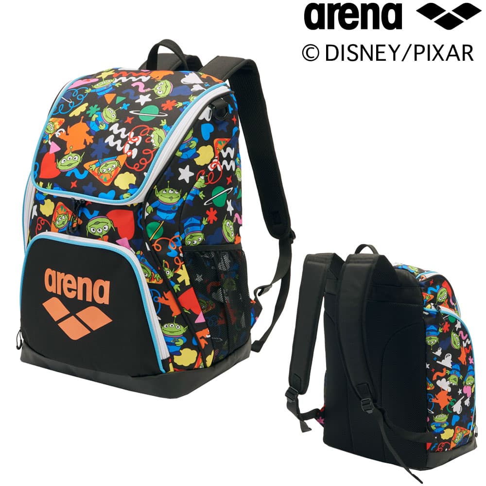 アリーナ ARENA 水泳 バックパック 35L ディズニー 『トイストーリー』 スポーツバッグ リュック 2026年秋冬モデル AS6FBP89U|フィットネスショップFIT-IN