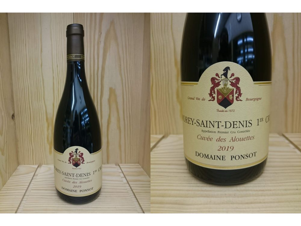 19：正規品：1er：[2019]　モレ・サン・ドニ 1er "キュヴェ・デ・ザルエット"（ポンソ） Morey St Denis 1er "Cuvee des Alouettes" (Ponsot）｜ワインショップ　フィッチ