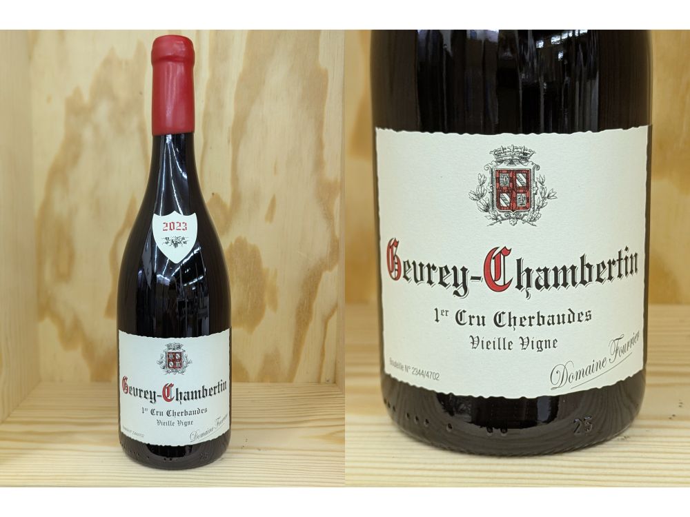 正規品：シェルボ：[2023]　ジュヴレ・シャンベルタン　1er "シェルボード"（フーリエ） Gevrey Chambertin 1er cru "Cherbaudes"　(Fourrier)｜ワインショップ　フィッチ
