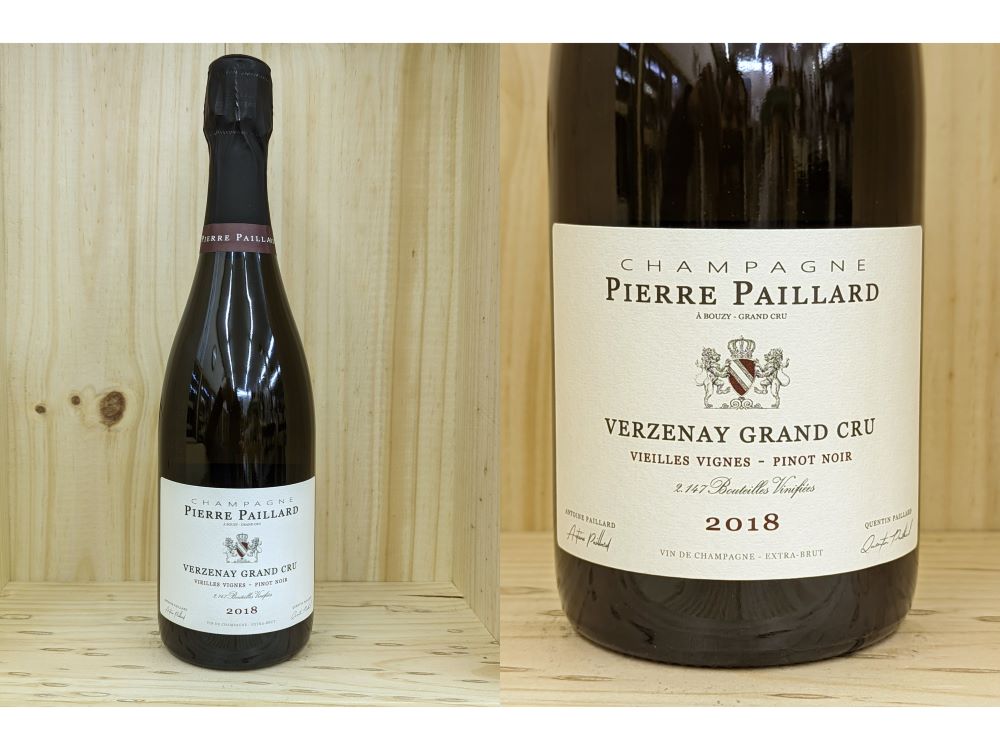 ☆PIERRE PAILLARD（ピエール パイヤール）ラグランレコルト ブージィ グランクリュ 2006 750ml N9H1002