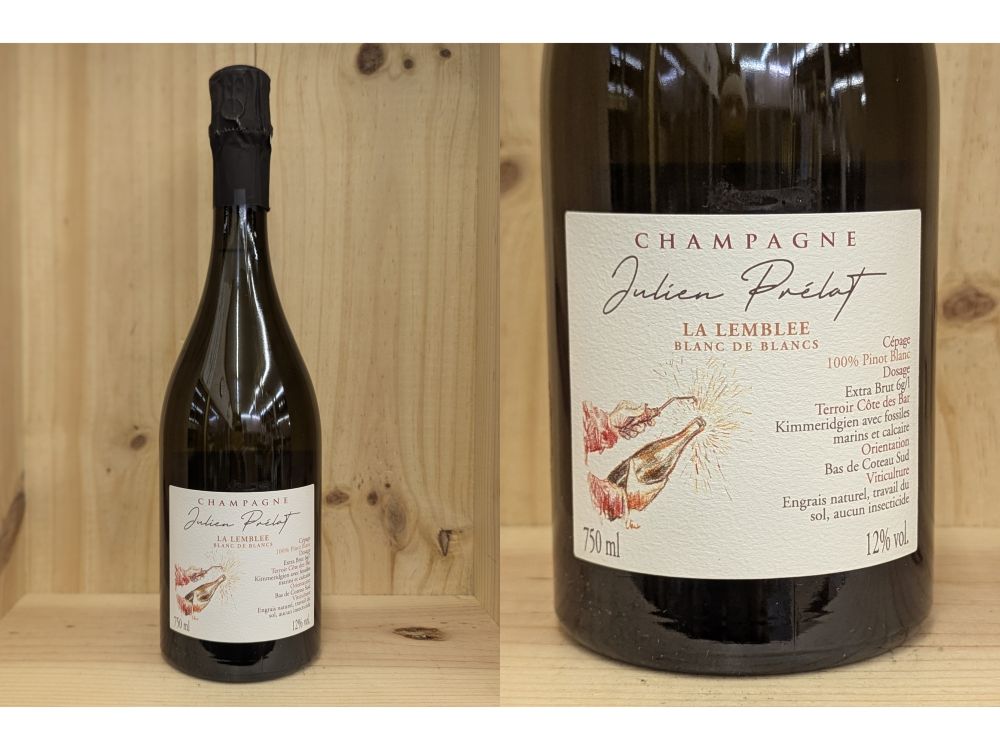 ランブレ：[NV/17]　ジュリアン・プレラ 　ラ・ランブレ　ブラン・ド・ブラン・ピノ・ブランJULIEN PRELA　LA LEMBLEE PINOT BLANC EXTRA BRUT｜ワインショップ　フィッチ
