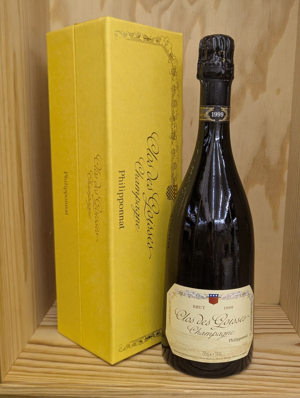 S：箱付：[1999]　フィリポナ　クロ・デ・ゴワセ　Philipponnat Clos de Goisses｜ワインショップ　フィッチ