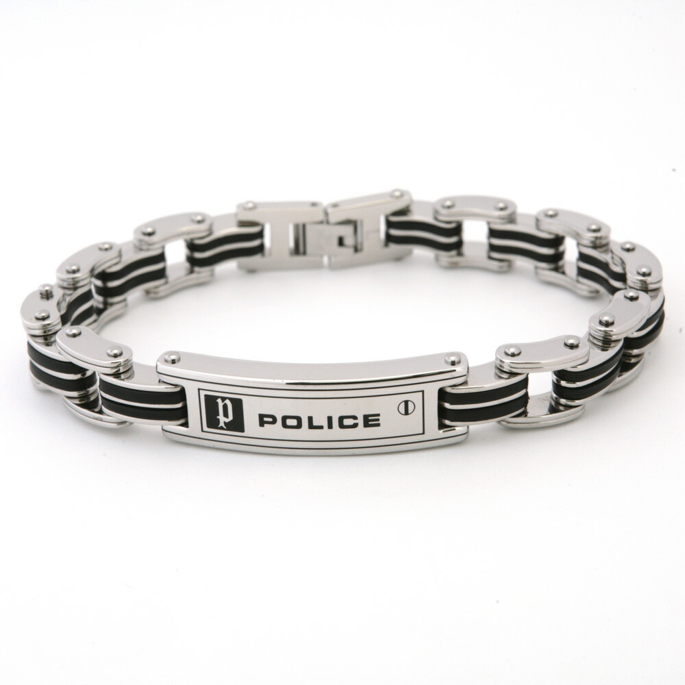 【５のつく日限定★10％クーポン★】【お買い物マラソン期間中ポイント10倍】ポリス POLICE ブレスレット CARB ブレス 24919BSB-01　　フィットハウス