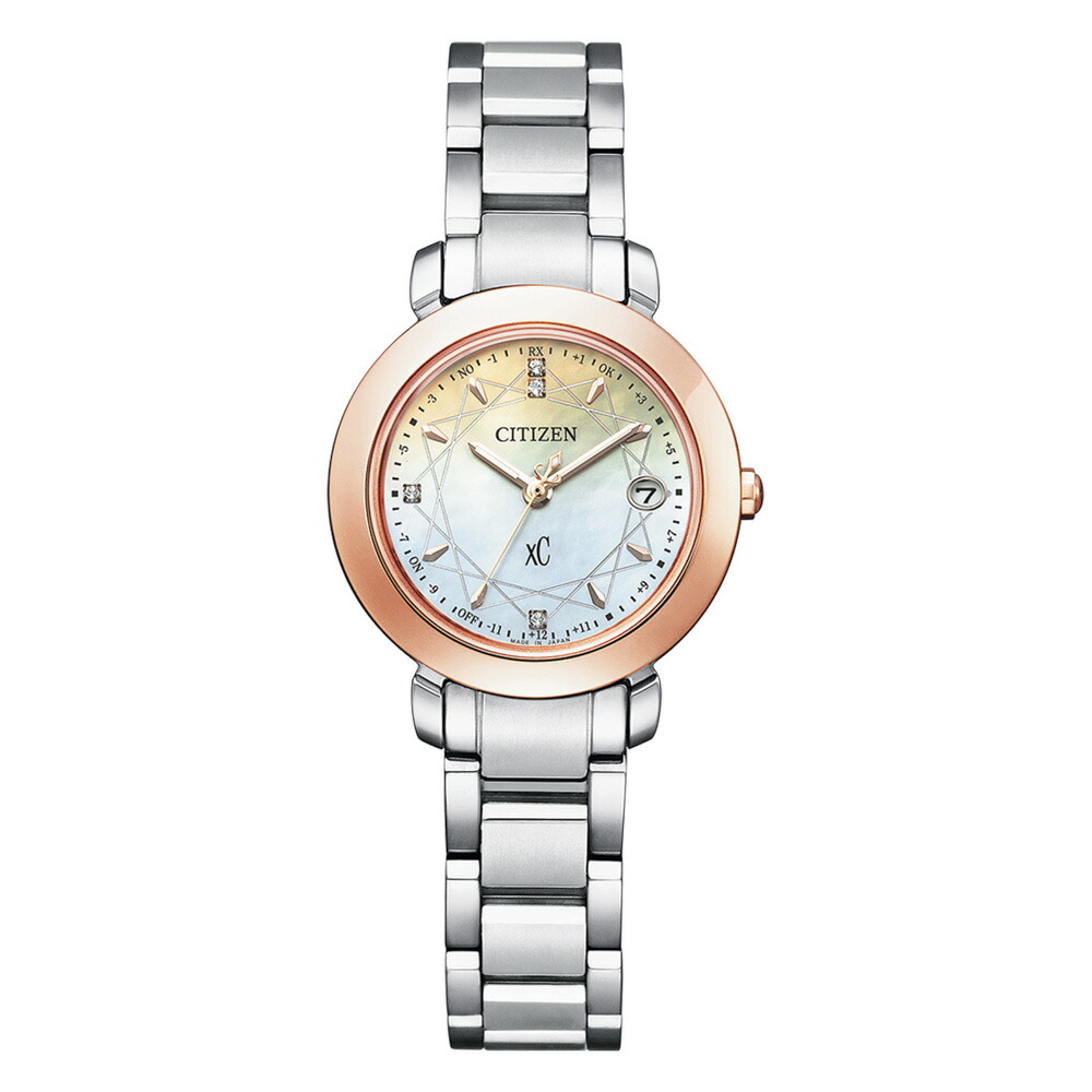 【百貨店大売り出し継続期間中尖んがり10倍】シチズン CITIZEN クロスシー XC ウォッチ Titania Happy Fright制限事項 エコ電磁波L御覧なさる ES9446-54X
