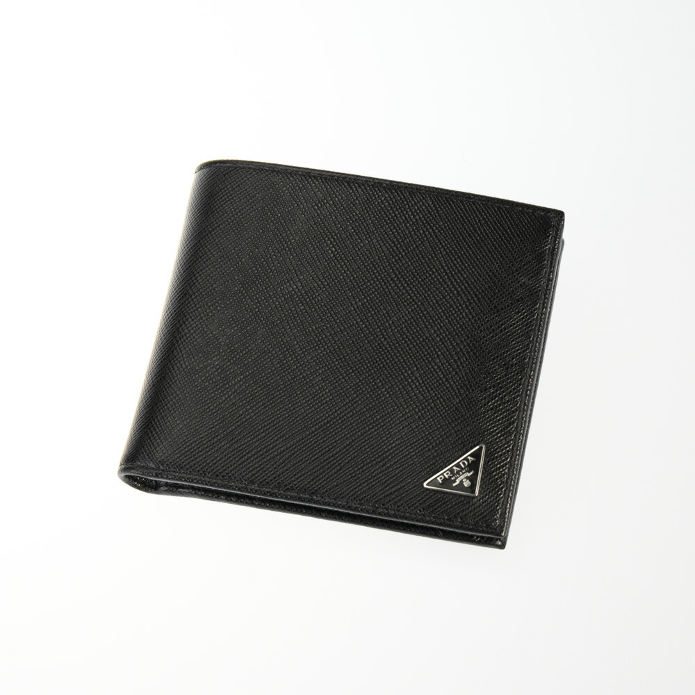 【５のつく日押さえる★10％クーポン券★】プラダ PRADA 折紙入れ SAF.TRIANGOLO折御釣り/NERO 2MO738-QHH  相応う住みか