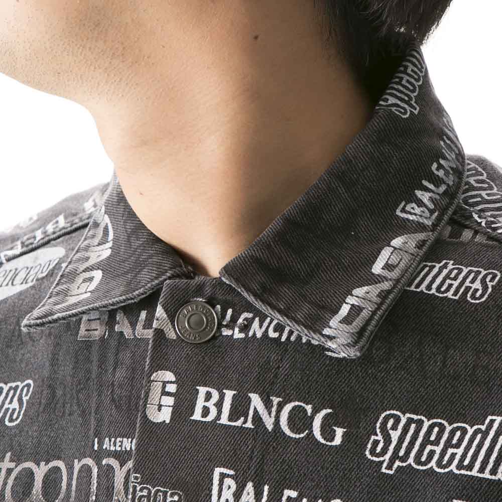 60 Off 楽天市場 バレンシアガ Balenciaga メンズアウター 総柄デニムジャケット 6731 Tew35 ギフトラッピング無料 Fit House 交換無料 Www Fomy Sa