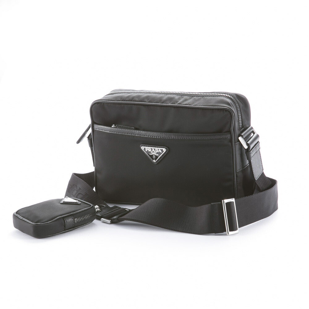 楽天市場 プラダ Prada ショルダーバッグ Tes Saf前ポケ付ショルダーポーチ付 2vh048 Woo 064 ギフトラッピング無料 Fit House