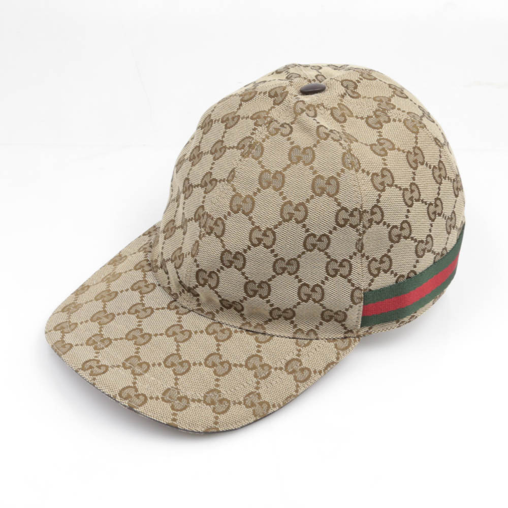 人気商品の グッチ GUCCI キャップ 定番CAP GGキャンバス 200035 KQWBG