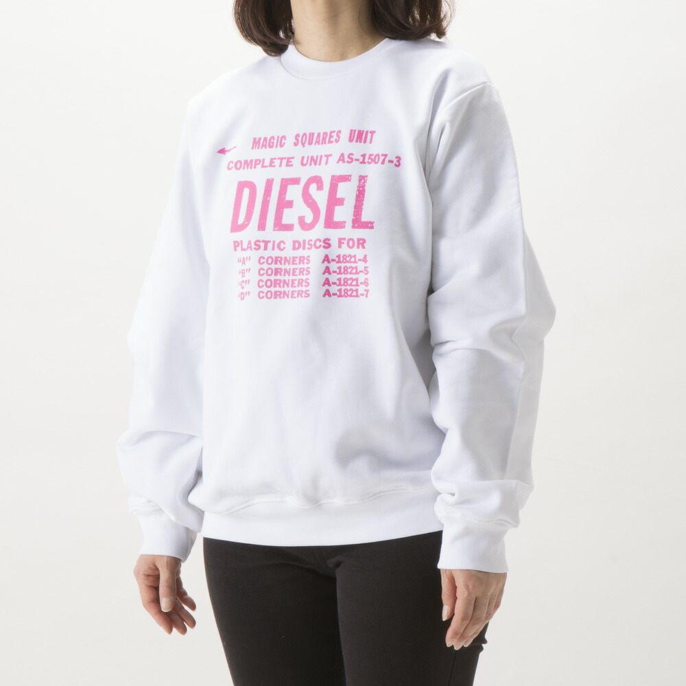 超特価激安 3月15日限定 ポイント5倍 ディーゼル Diesel レディーストップス ﾛｺﾞｽｳｪｯﾄ 00s9hx 0baw 100 ギフトラッピング無料 コンビニ受取対応商品 Cakefrostofficial Com