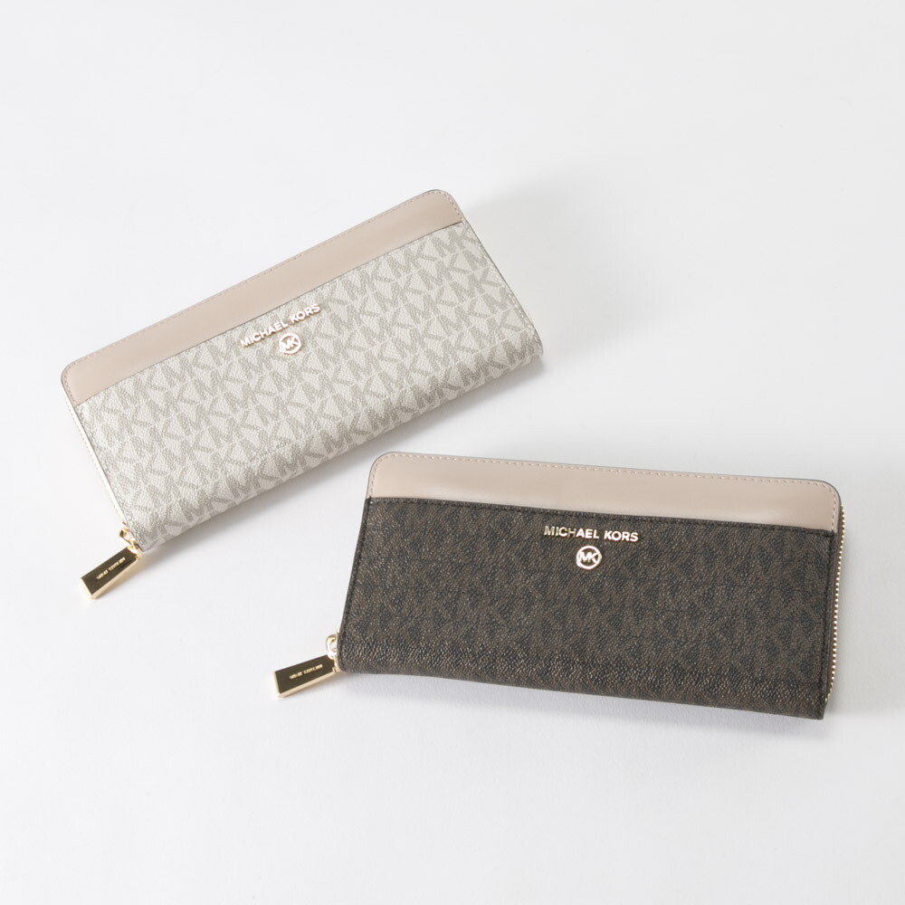 Michael Set 財布 ケース Jet マイケルコース Set Kors Pvcラウンド長 Sig 長財布 Charm ギフトラッピング無料 Fit 32t0gt9e8b Mk Pvcラウンド長 House