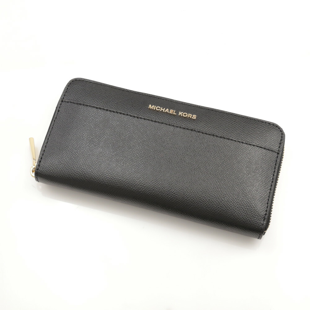 【お買い物マラソン期間中ポイント10倍】マイケルコース MICHAEL KORS 長財布 JET SET POCKET SAFFIANOラウンド 34F9GTVZ3L　　フィットハウス