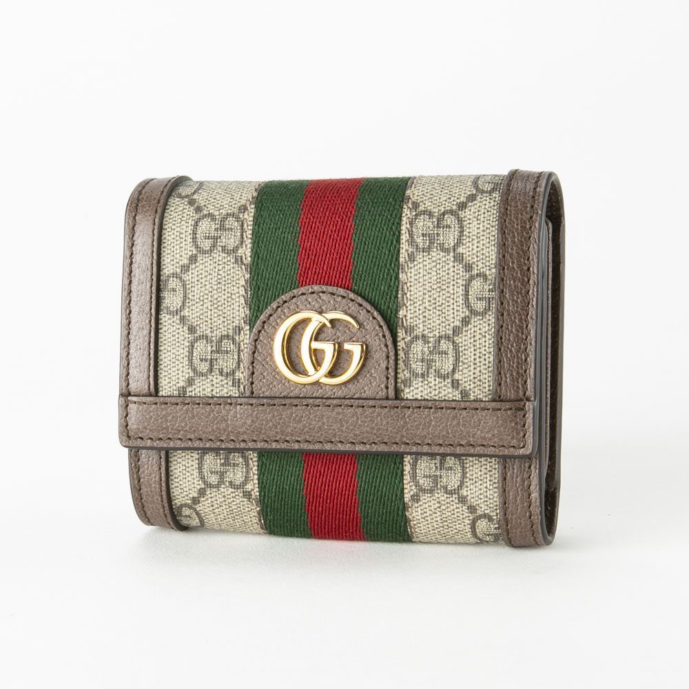 ☆未使用級☆GUCCI グッチ オフィディア GG 三つ折り ウォレット