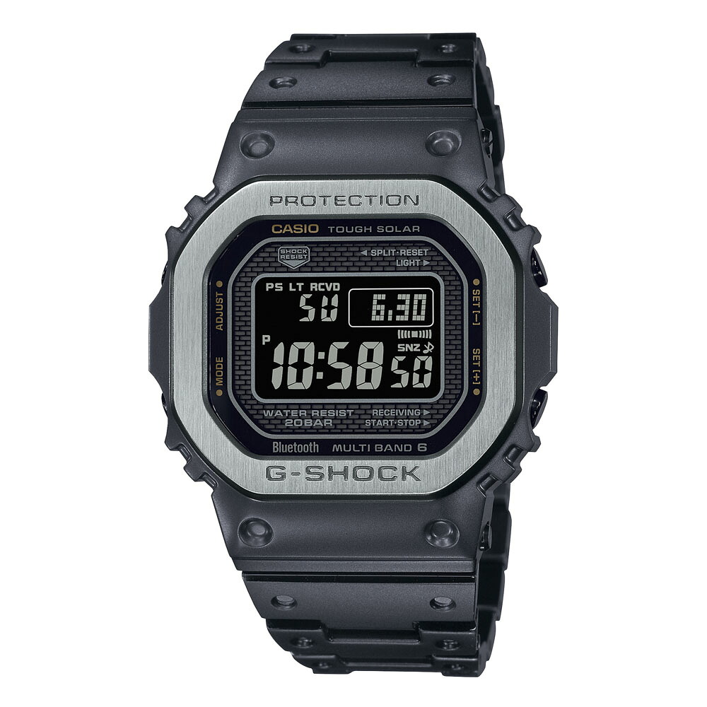 【お買い物マラソン期間中ポイント10倍】カシオ CASIO ジーショック G-SHOCK 腕時計 Bluetooth 電波ソーラー フルメタルMウォッチ GMW-B5000MB-1JF　　フィットハウス｜FIT HOUSE