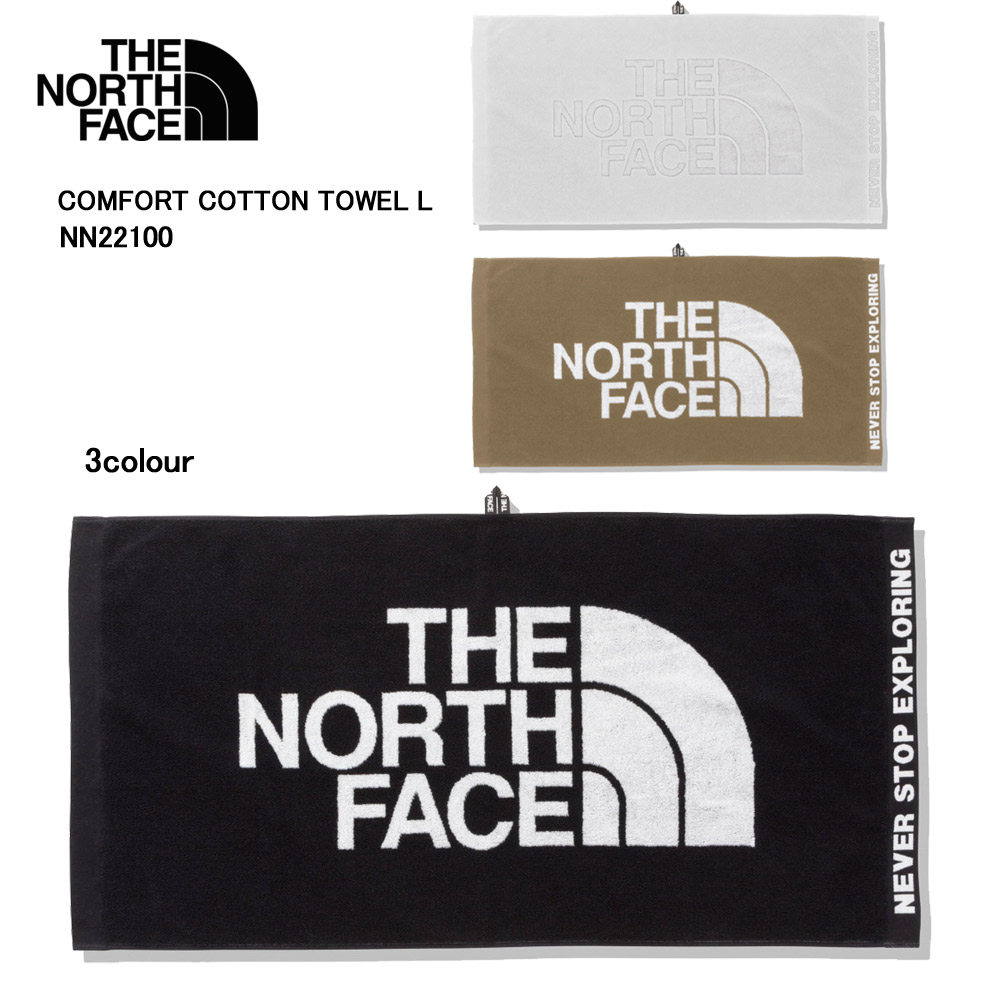 ノースフェイス　フェイスタオル THE NORTH FACE タオル 「THE FACE」コットン M フェイスタオル