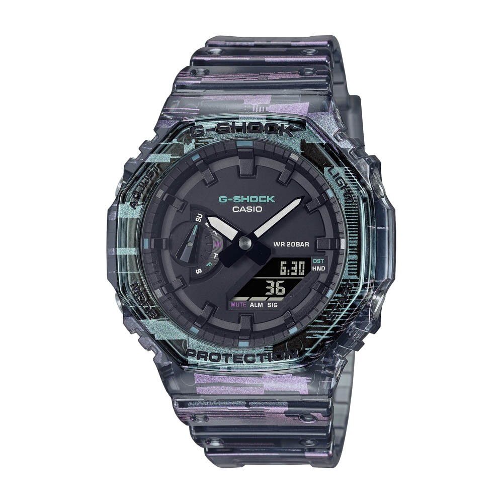 ジーショック G-SHOCK 腕時計 GA-2100シリーズ Digital Glitch アナデジMウォッチ GA-2100NN-1AJF ギフトラッピング無料