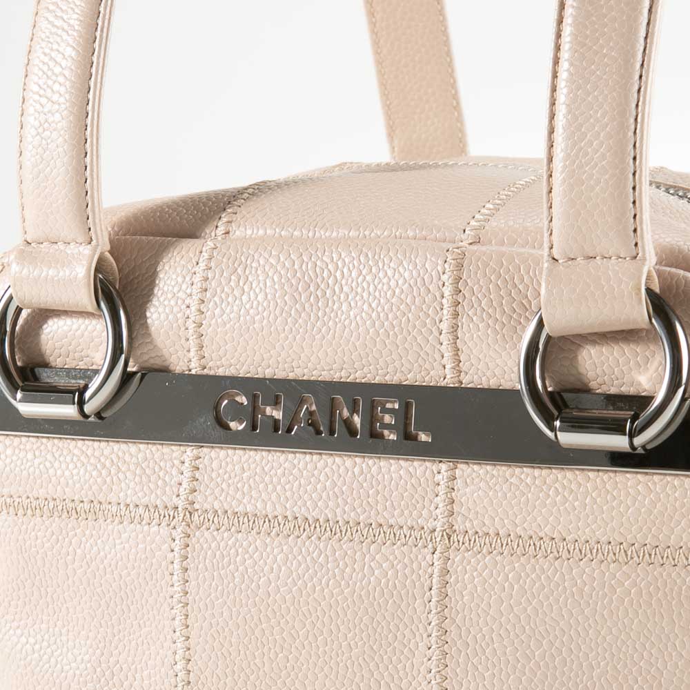 シャネル CHANEL チョコバーソフトキャビアミニボストンバッグ ギフト