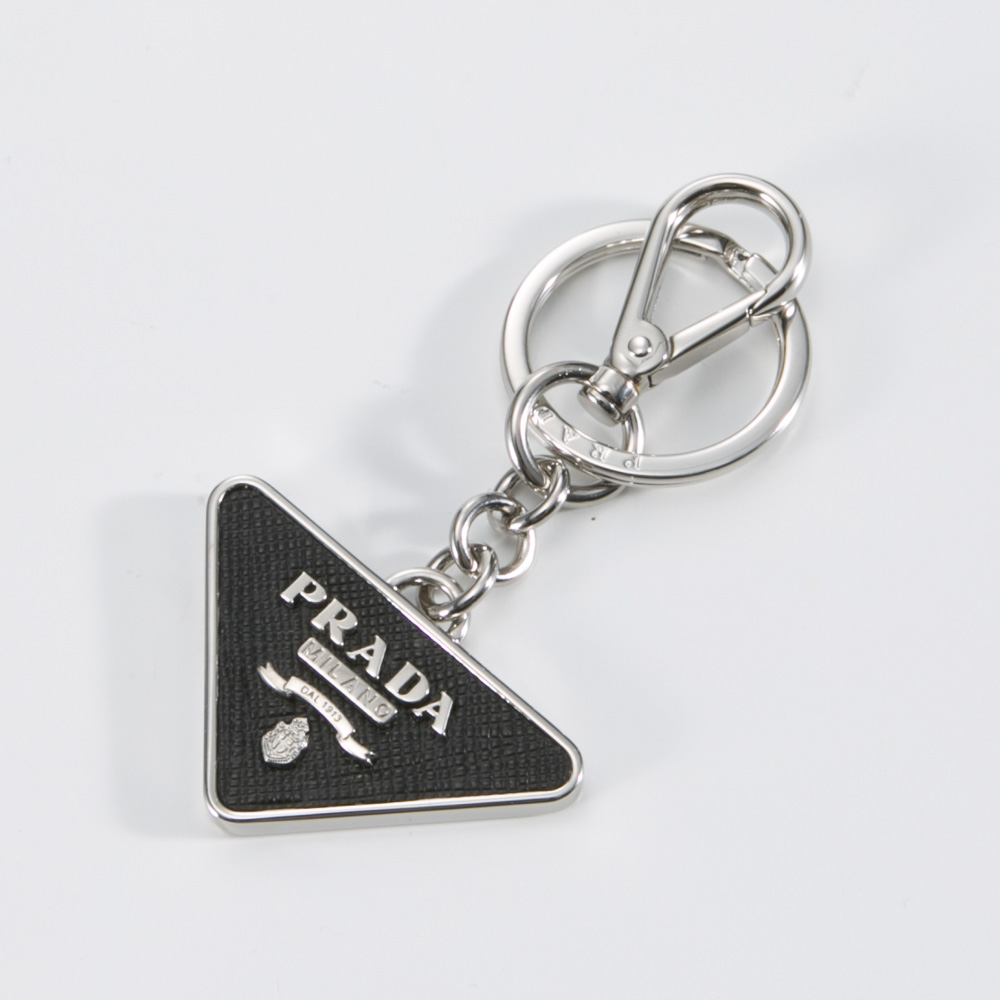 【お値引き不可】PRADA レザー キーホルダー W お値引き不可】PRADA レザー キーホルダー W