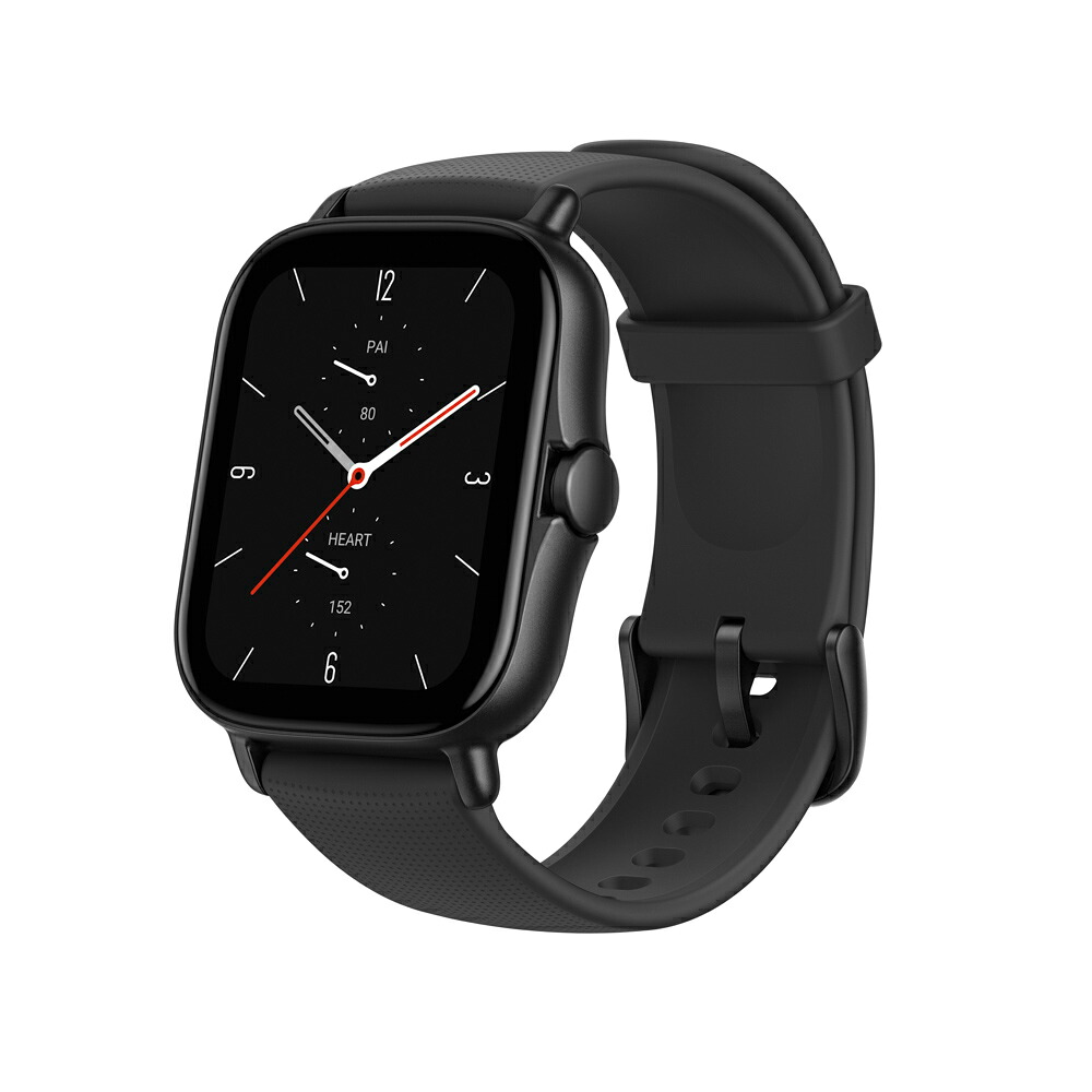 アマズフィット AMAZFIT スマートウォッチ GTS2 スペースブラック SP170028C171　　フィットハウス 19,800円