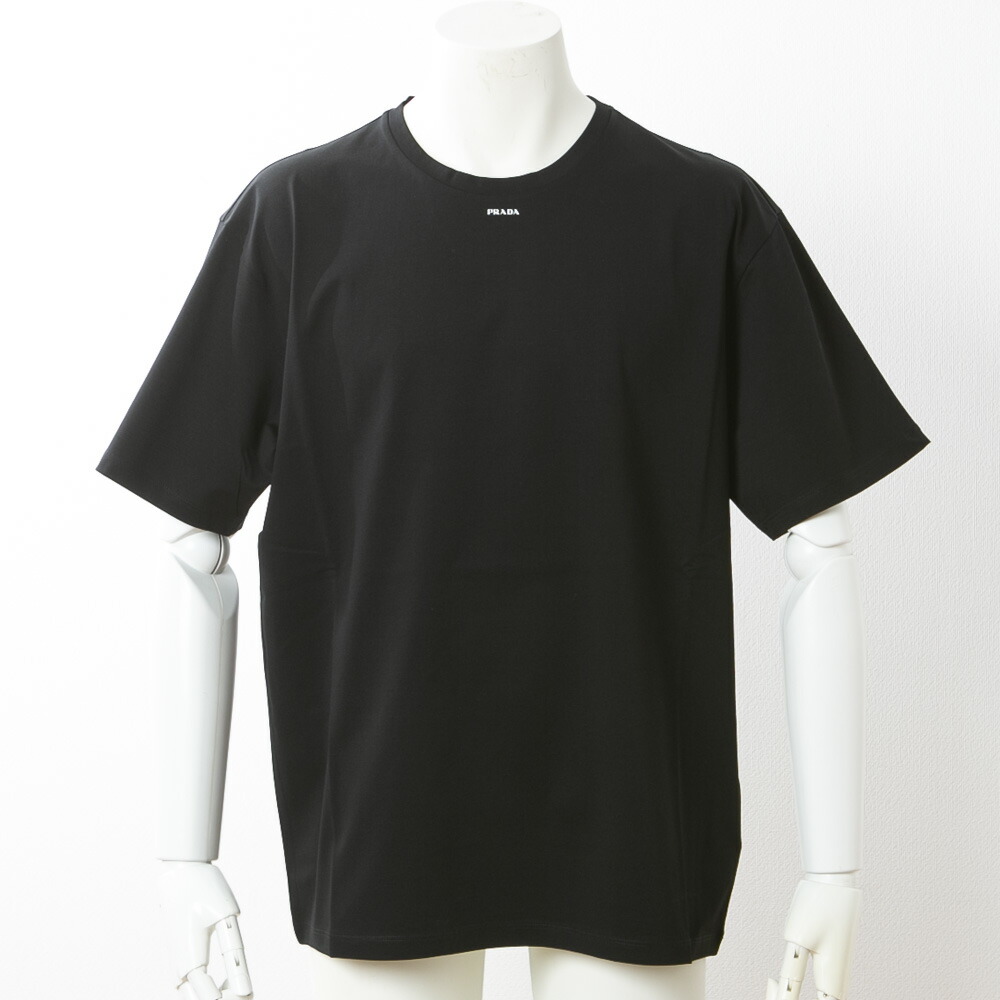 PRADA トリムコットン Tシャツ UJN847　サイズS 楽天市場】【8月9日-8月11日限定☆クーポン配布中】プラダ PRADA