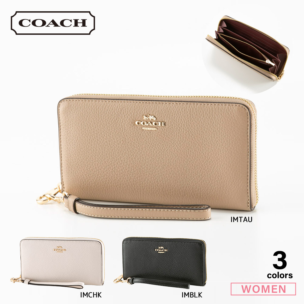 COACH コーチ　F53637 長財布　キルテッド　レザー　ジップアラウンド 楽天市場】コーチ COACH 小物(財布) キルテッド レザー