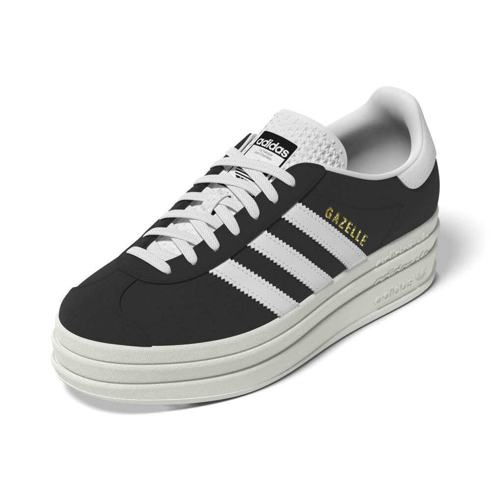 【百貨店大売り出し継続期間中尖んがり10倍】アディダスオリジナルス adidas originals レディーススニーカー GAZELLE BOLD W ガゼル 塗板 HQ6912  相応う住み家