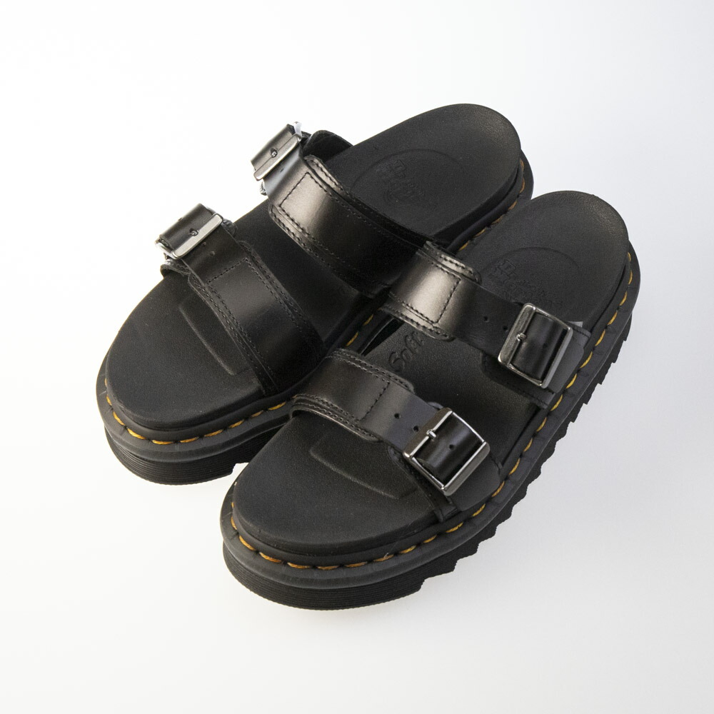 【Dr.Martens】スポーツサンダル/合成皮革/無地/ロゴ/23cm/未使用 Dr.Martens】スポーツサンダル/合成皮革/無地/ロゴ/23cm/未使用 結べ