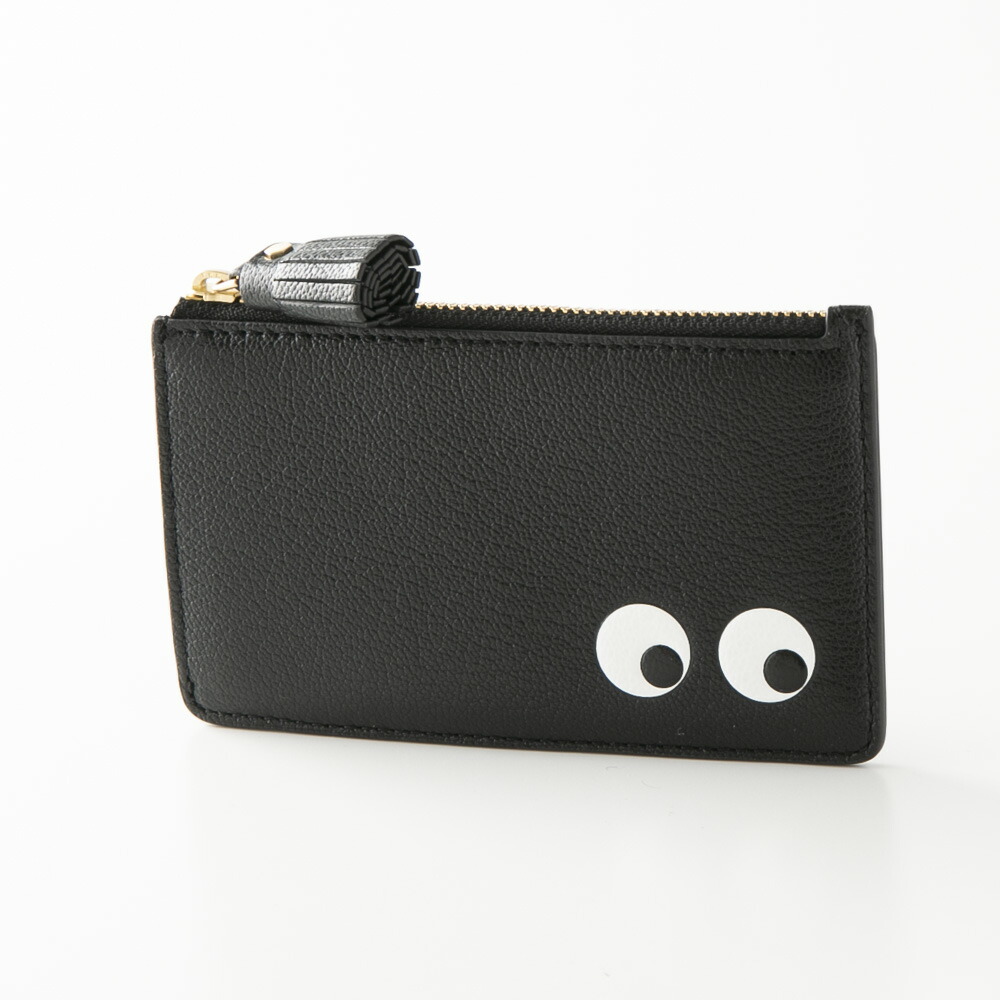 ANYA HINDMARCH レザー コインケース カードケース☆超美品 ANYA HINDMARCH アニヤハインドマーチ コインケース カード