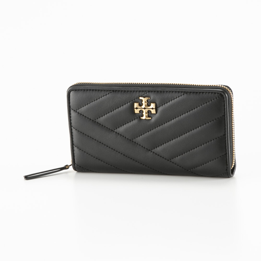 【お買い物マラソン期間中ポイント10倍】トリーバーチ TORY BURCH 長財布 KIRA CHEVRON QUILT レザー ラウンド 90348　　フィットハウス