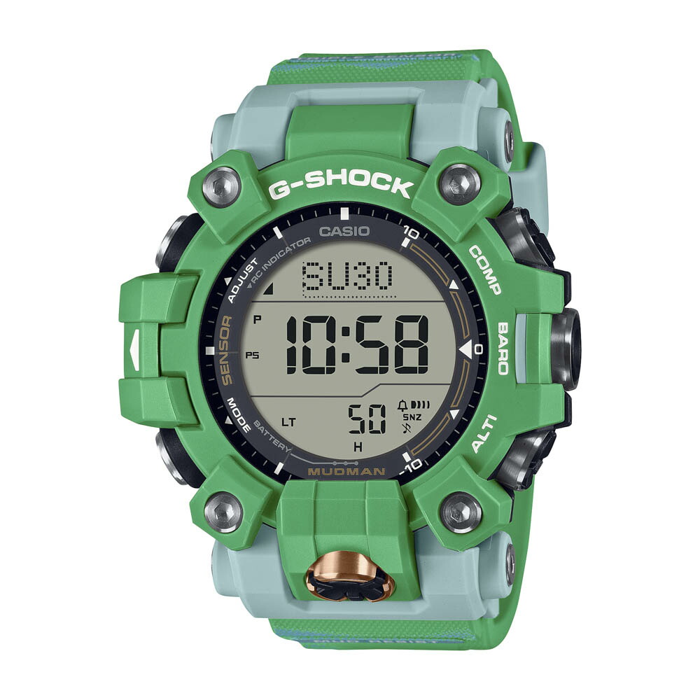 カシオ CASIO ジーショック G-SHOCK 腕時計 MUDMAN EARTHWATCH コラボ 電波ソーラー Mウォッチ GW-9500KJ-3JR　　フィットハウス