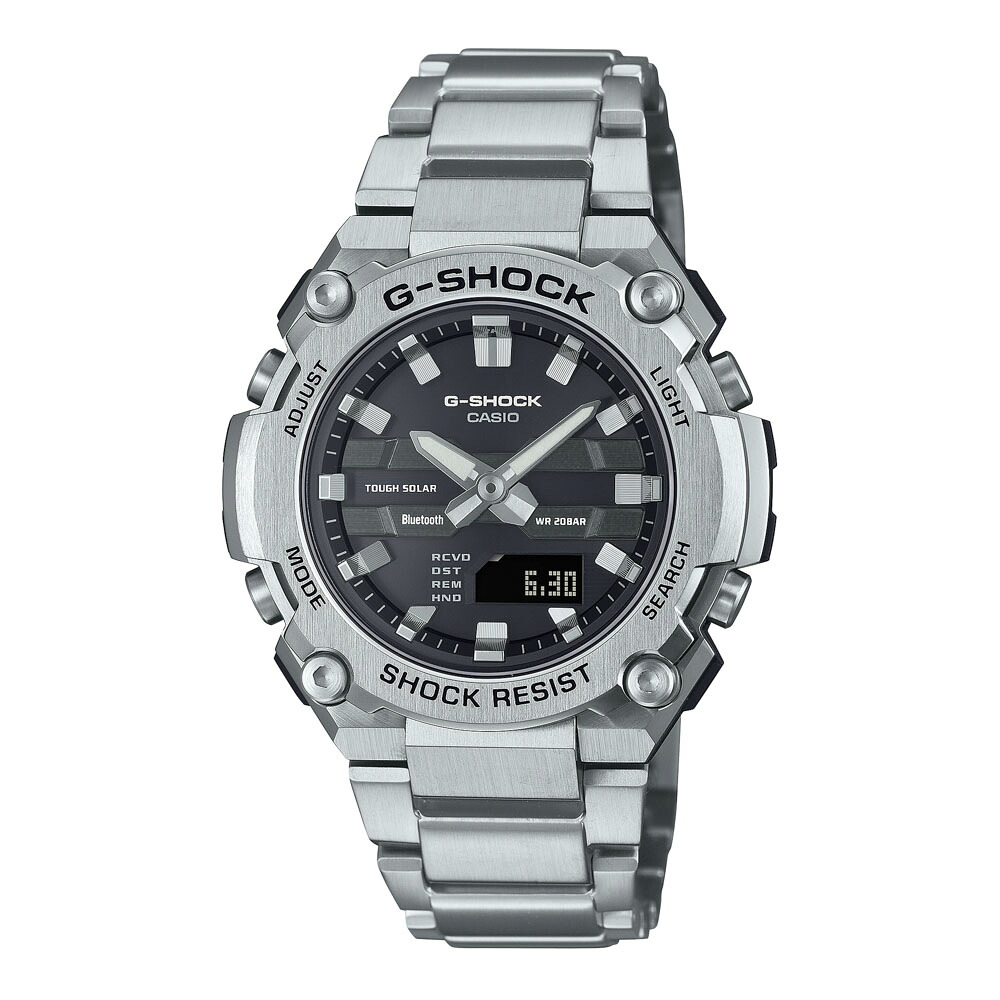 カシオ CASIO ジーショック G-SHOCK 腕時計 G-STEEL モバイルリンク ソーラーMウォッチ GST-B600D-1AJF　　フィットハウス