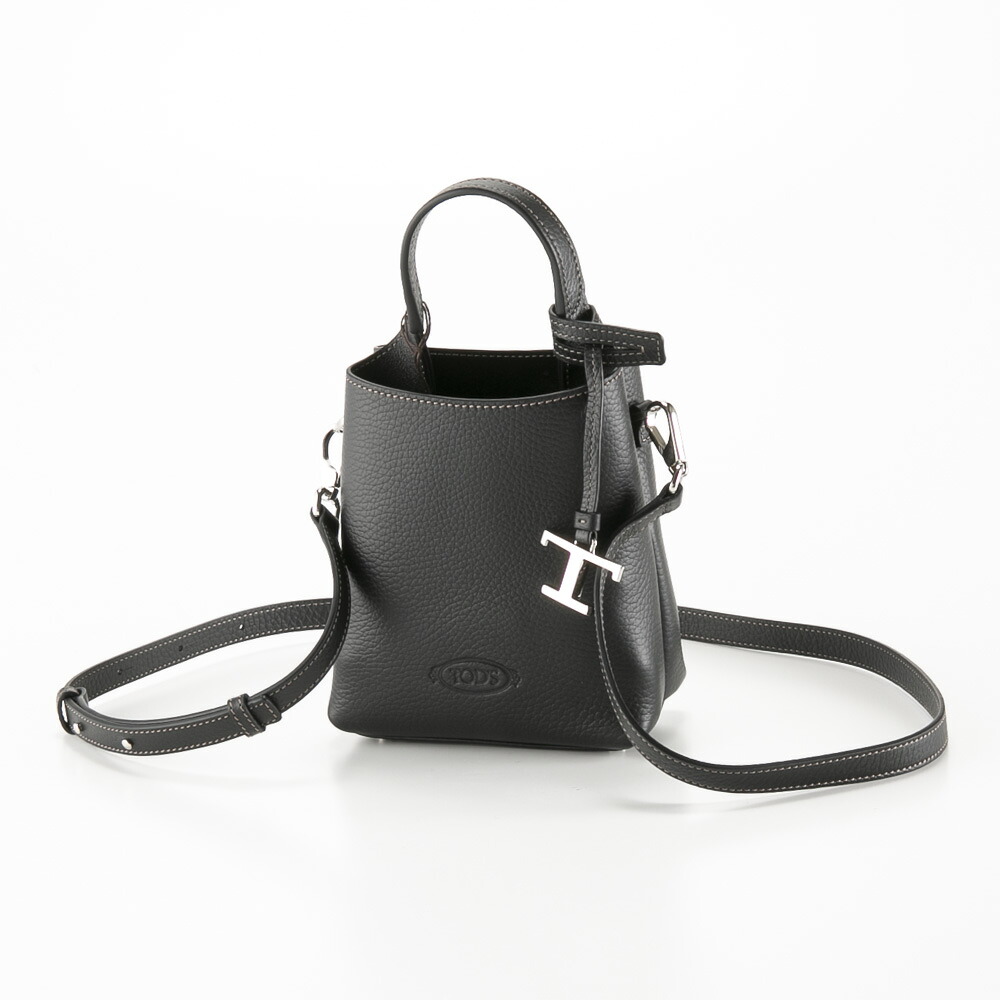 トッズ TOD'S ハンド・トートバッグ Tタイムレス メタルペンダント マイクロ XBWAPAT9000-QRI　　フィットハウス