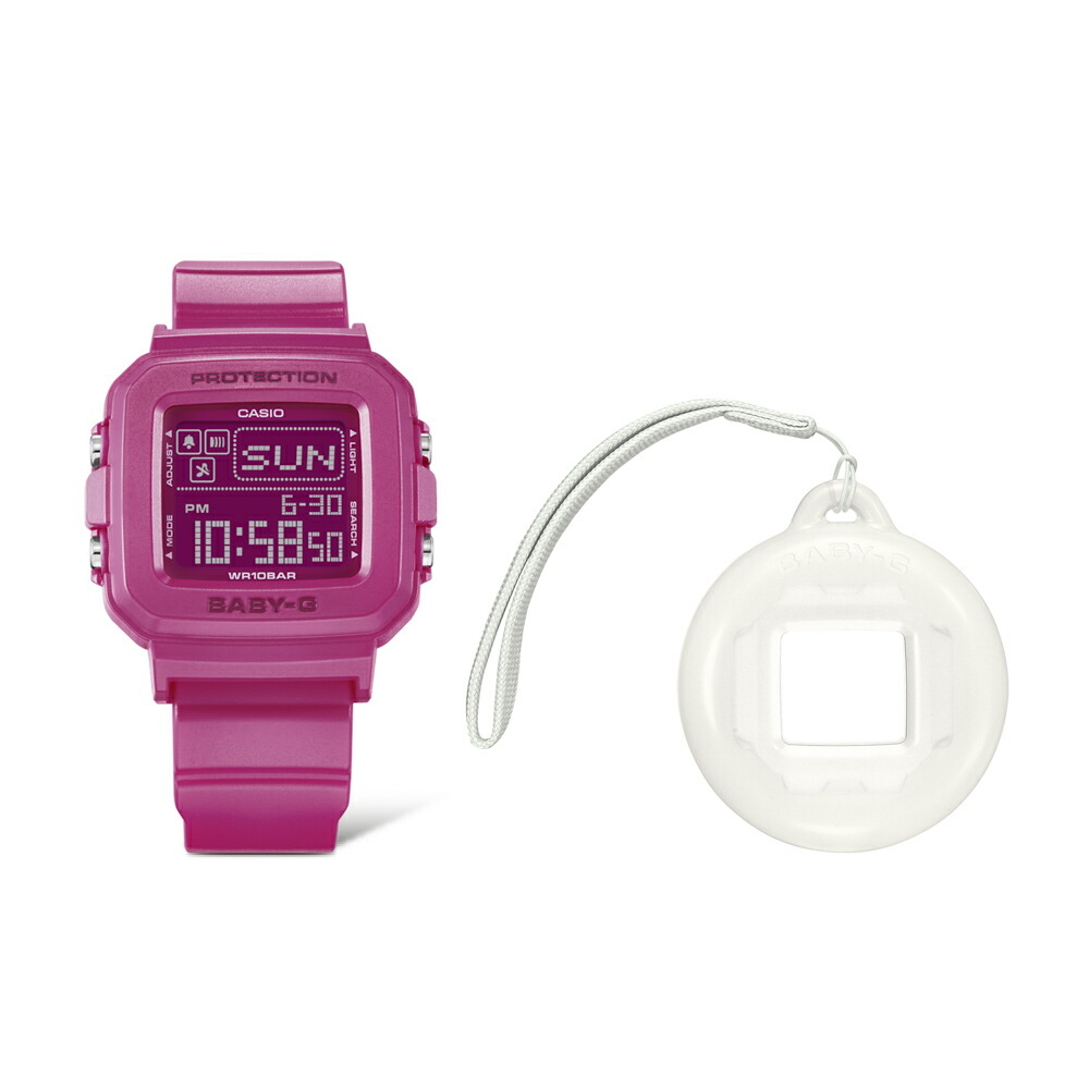 カシオ CASIO ベイビージー BABY-G 腕時計 BABY-G＋PLUS BGD-10 デジタル Lウォッチ 時計ホルダーセット BGD-10K-4JR　　フィットハウス