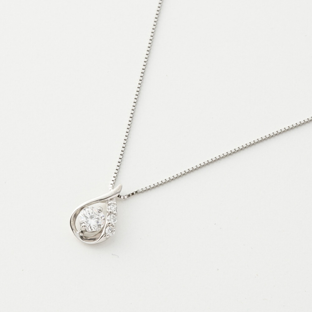 【お買い物マラソン期間中ポイント10倍】ジュエリー JEWELRY PT900 Dカラー ダイヤ 0.2ctUP ネックレス TR02002BK/PT フィットハウス|FIT HOUSE