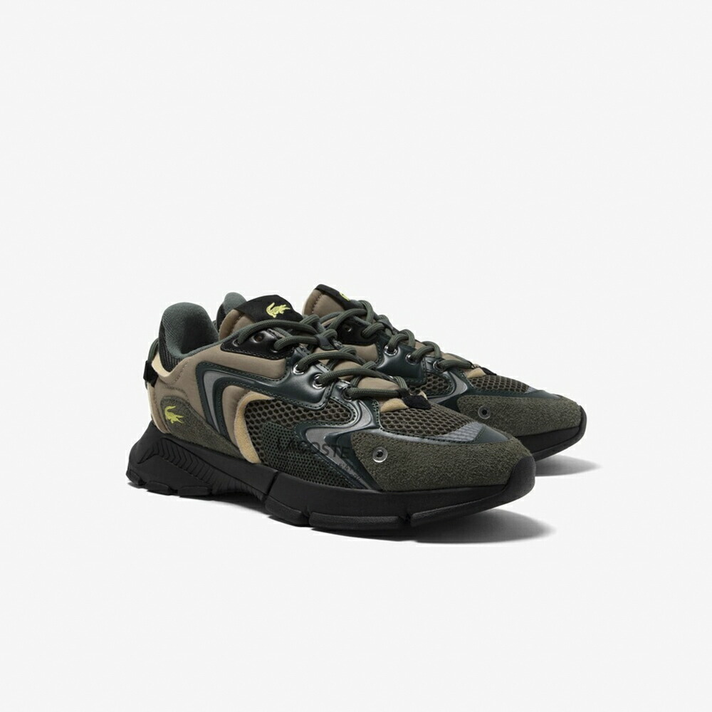 ラコステ LACOSTE レディーススニーカー L003 NEO 223 1 SFA P1N KHK/DK GRN 46SFA0003　　フィットハウス