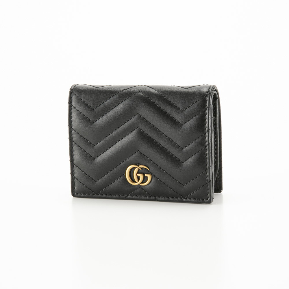 楽天市場】グッチ GUCCI 財布 二つ折り財布 プチ マーモント PETITE