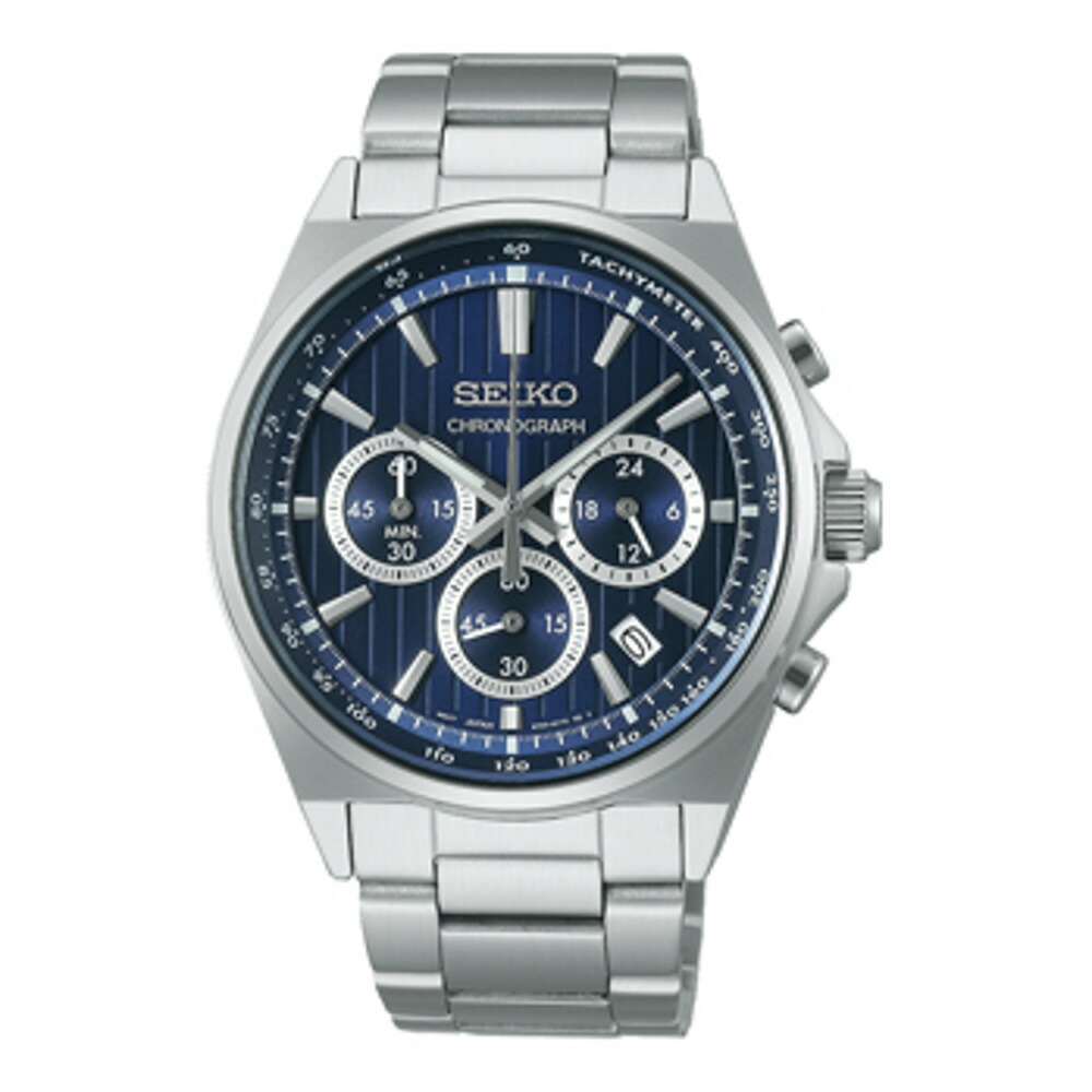 【５のつく日限定★10％クーポン★】【お買い物マラソン期間中ポイント10倍】セイコー SEIKO 腕時計 ラウンド クロノグラフ ステンレスベルト Mウォッチ SBTR033　　フィットハウス