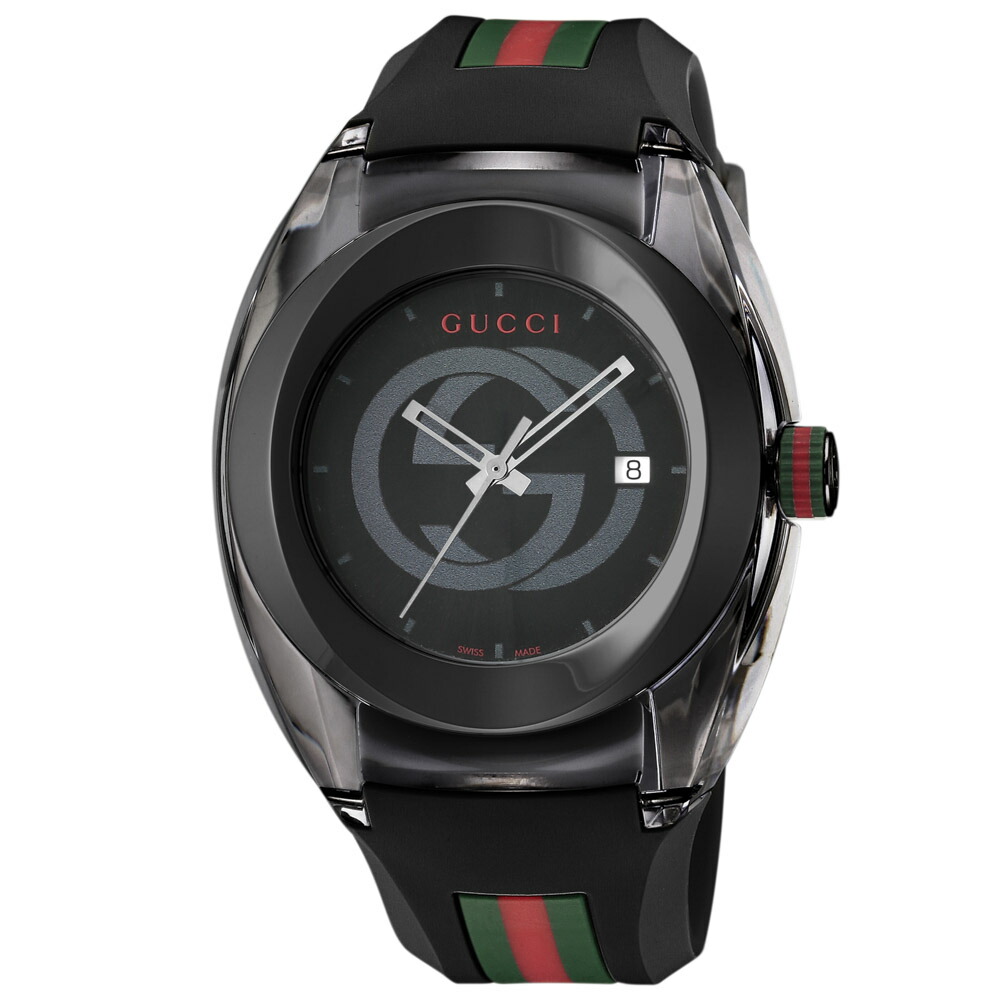 GUCCI SYNC グッチ　正規品　美品　箱付き 楽天市場】GUCCI SYNC WATCHグッチ シンク メンズ腕時計スイス製