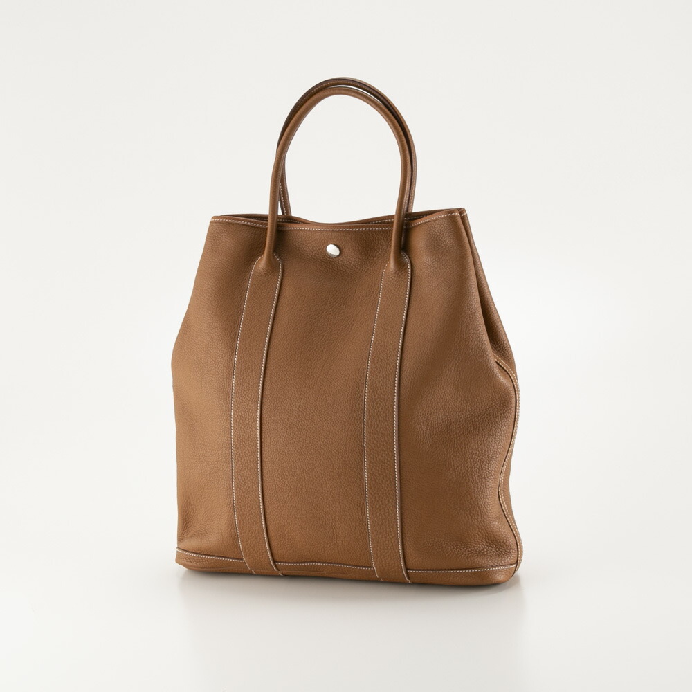 【お買い物マラソン期間中ポイント10倍】【ヴィンテージ・中古】エルメス HERMES ハンド・トートバッグ ガーデンファイル MM　　フィットハウス