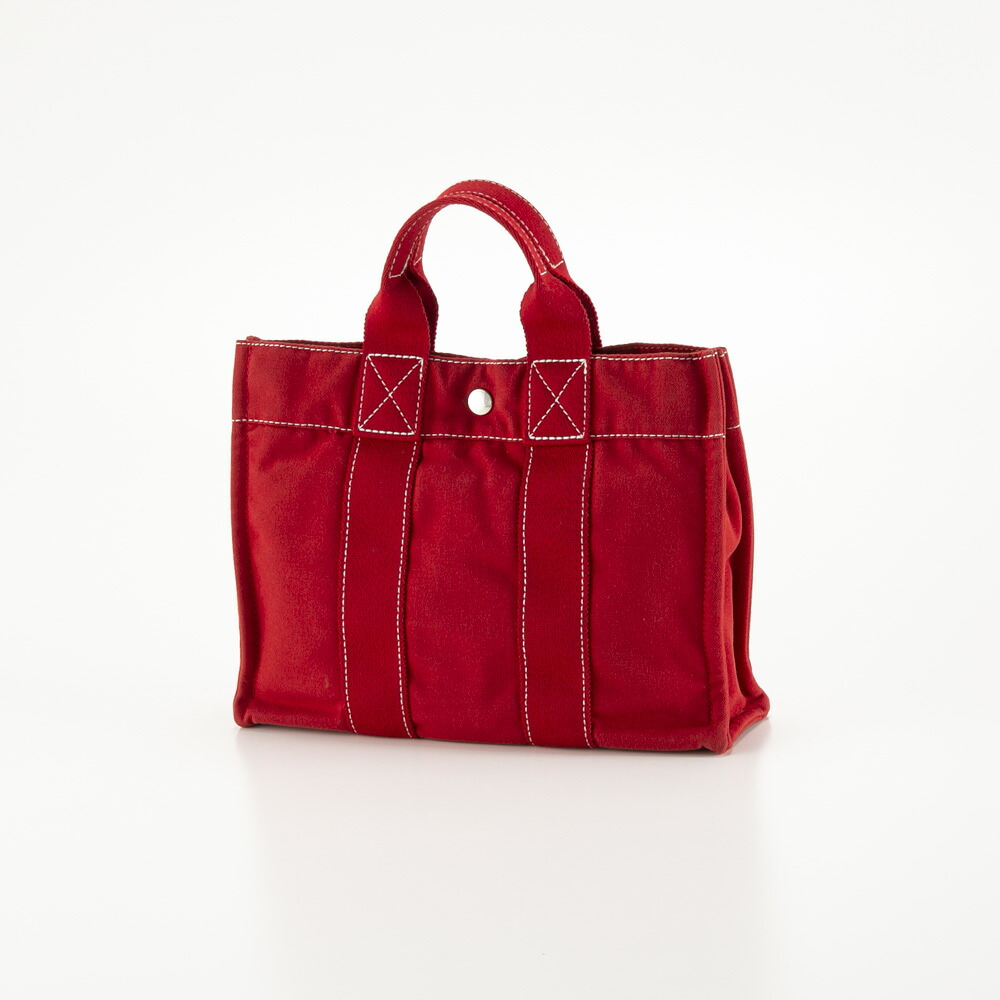 【ヴィンテージ・中古】エルメス HERMES ハンド・トートバッグ ドーヴィル PM 101098M　 　フィットハウス