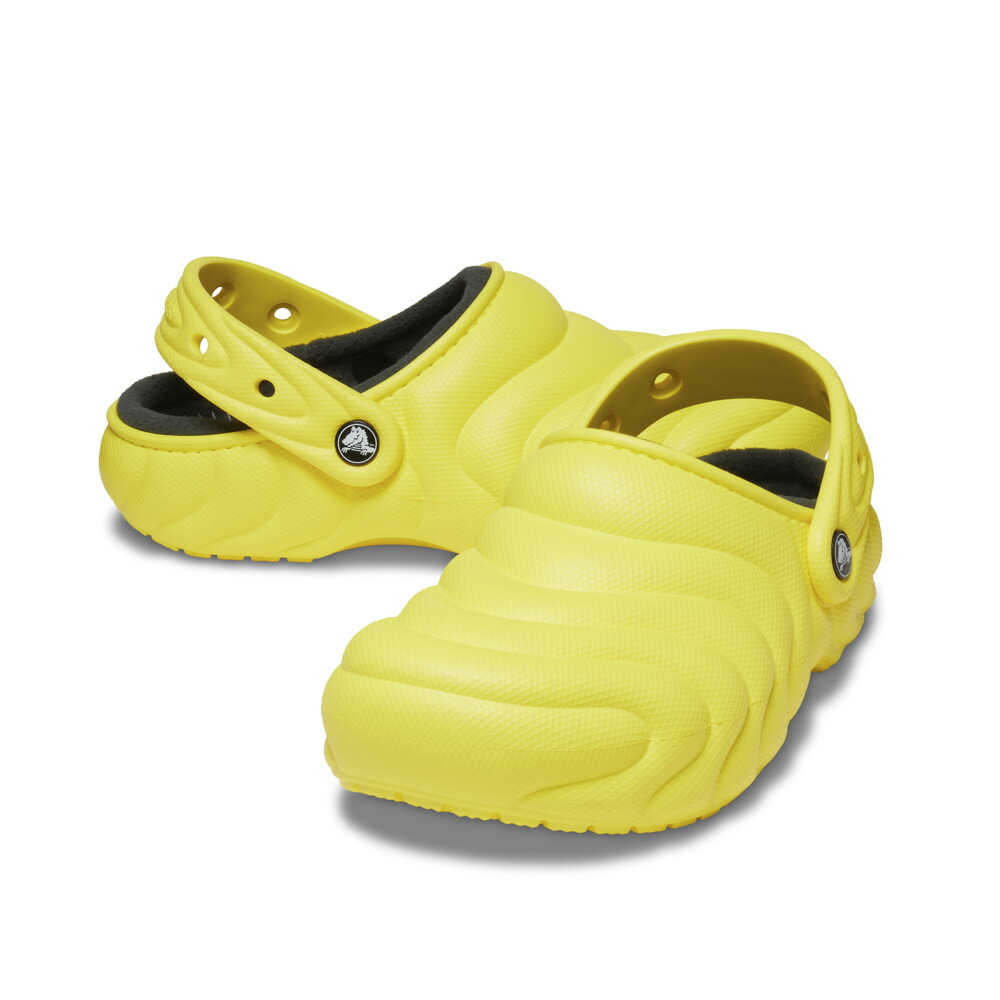 楽天市場】crocs CLASSIC LINED OVERPUFF CLOG CYBER YELLOW 210059