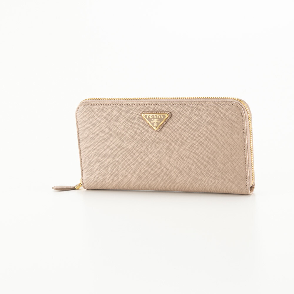 プラダ長財布 プラダ 長財布 財布 レディース SAFFIANO TRIANG 三角ロゴ