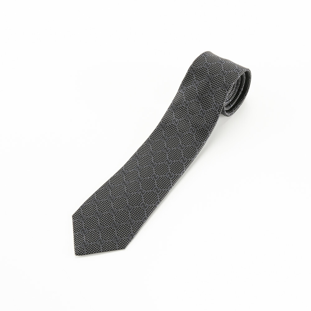 【お買い物マラソン期間中ポイント10倍】グッチ GUCCI ネクタイ GGドット シルクネクタイ 408865/4E002/DEIENE　　フィットハウス｜FIT HOUSE